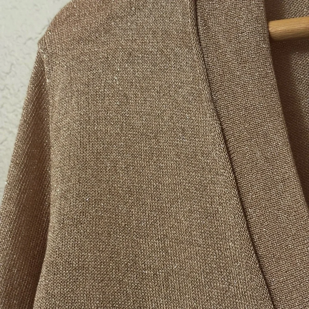 Chico's Gold Cardigan Women’s 2 Large - Picture 9 of 12